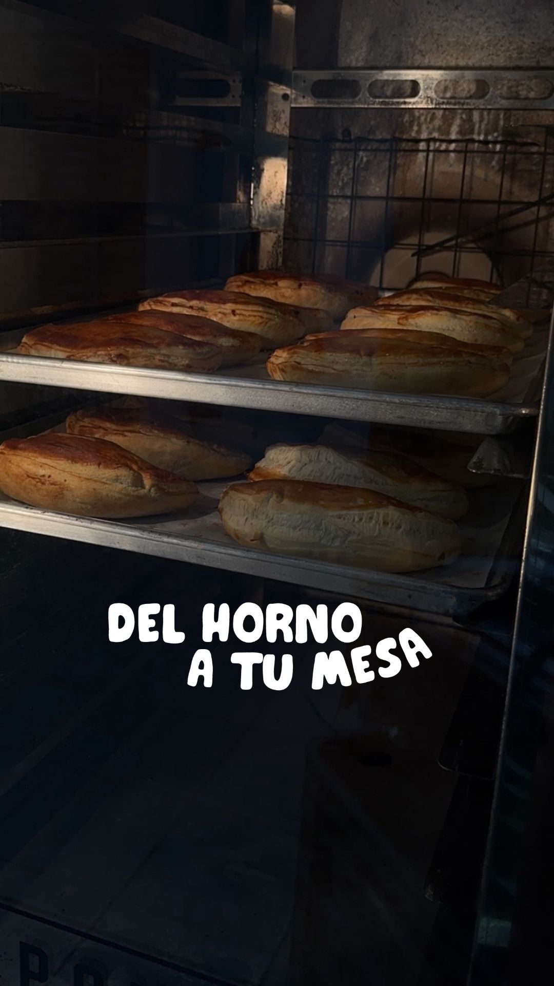 Pastes recién horneados